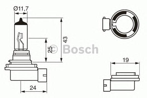 Лампа Pure Light Standart H11 12V [55W] [картон] [1 шт]