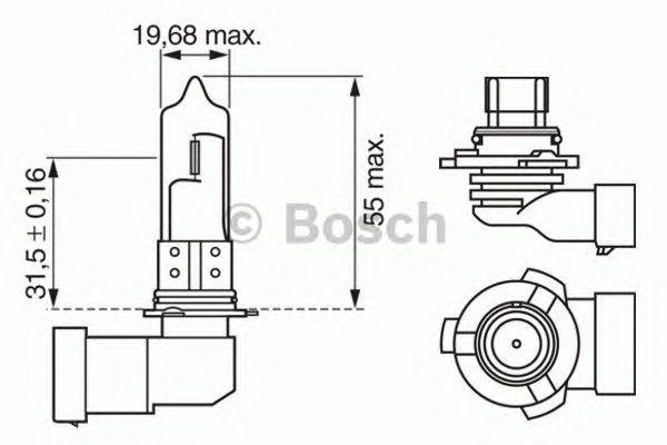 Лампа Pure Light Standart HB3 12V [60W] [картон] [1 шт]