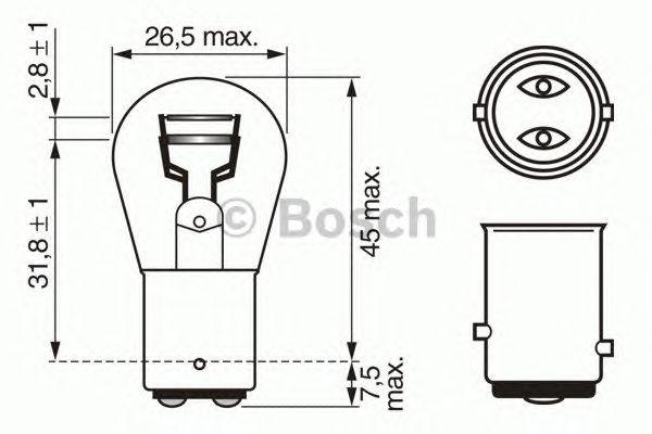 Лампа Pure Light Standart P21/5W [min 10] [картон]