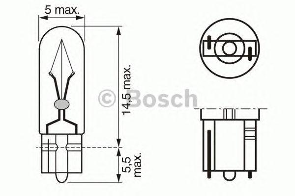 Лампа Pure Light Standart W2.3W 12V [2.3W] [картон] [min 10]